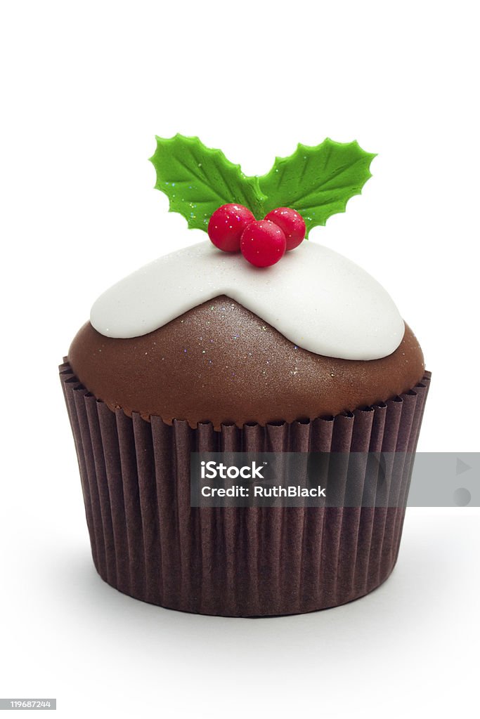 Christmas cupcake  Cupcake Stock Photo