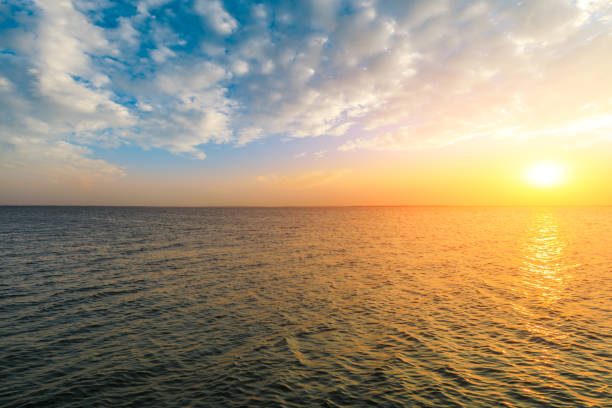 istock Beautiful sunset landscape by the lake 1196891486