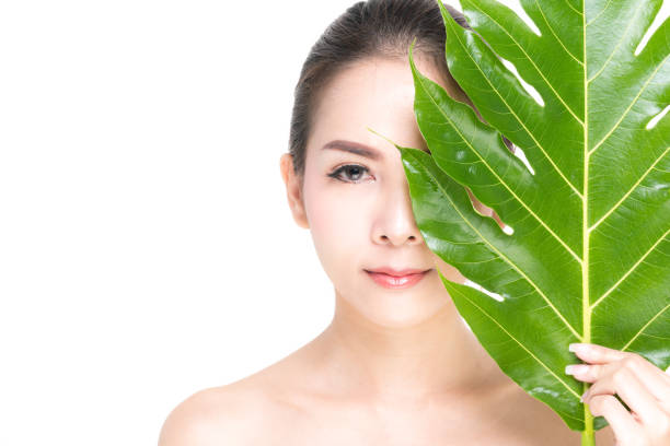 istock Studio beauty shot woman. 1196909946