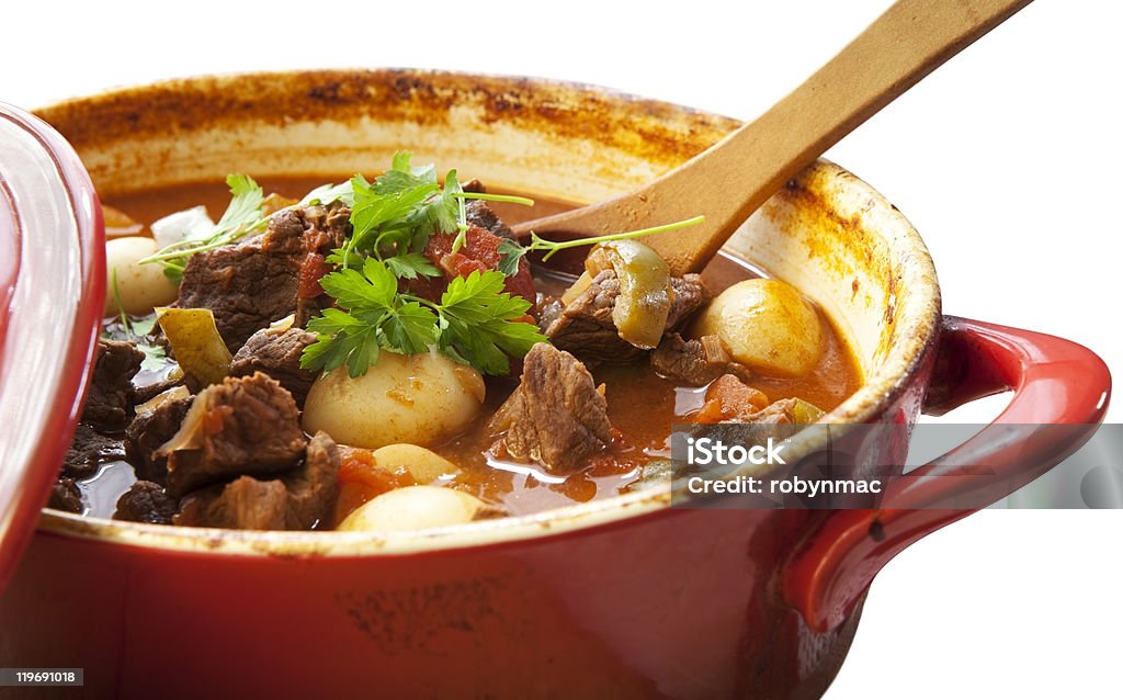 Beef Stew  Crock Pot Stock Photo