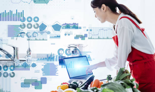 Food and science concept. Dietitian. Nutrition.