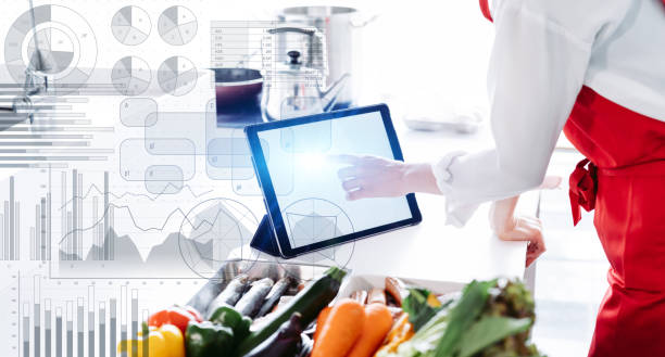istock Food and science concept. Dietitian. Nutrition. 1196912261