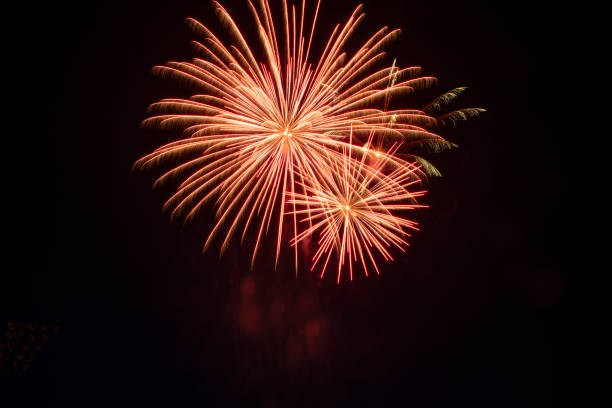istock Fireworks at New Year celebration 1196922869