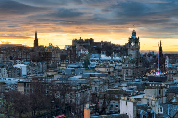 istock Beautiful view of Edinburgh. 1196935480