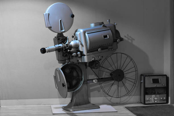 istock an ancient cinema projector now obsolete 1196938111