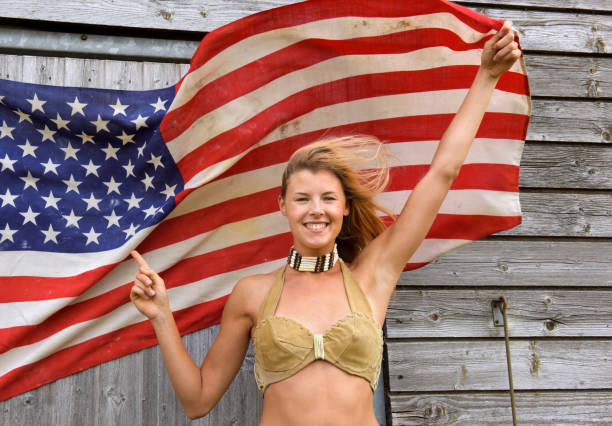 istock Smiling American Beauty 1196946156