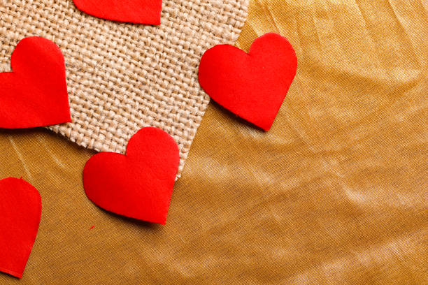 istock red color little heart.Valentines day concept 1196957796