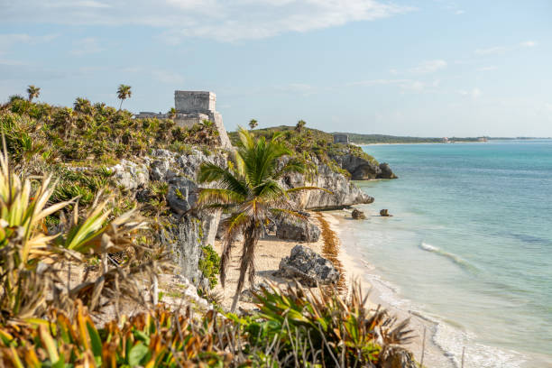 istock El Castillo, Tulum ruins archeological zone, Mexico 1196960596