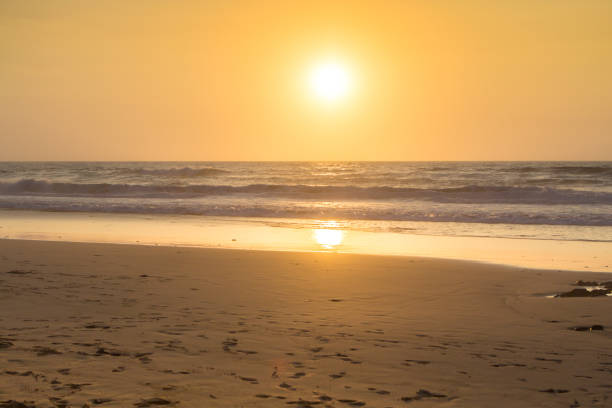 istock Beautiful sunset over the ocean 1196961917