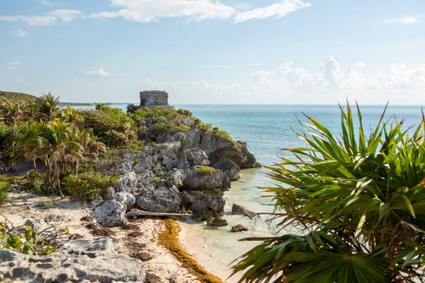 istock El Castillo, Tulum ruins archeological zone, Mexico 1196962071