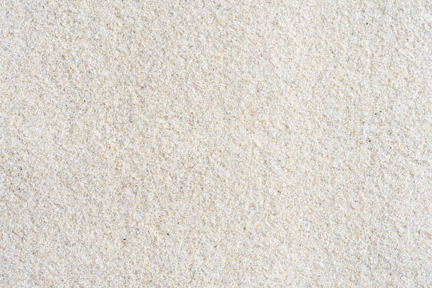 Seamless white sand background. Beach. Close-up stock photo