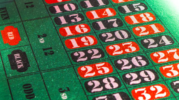 istock Gambling. Casino gaming table background. 1196964880