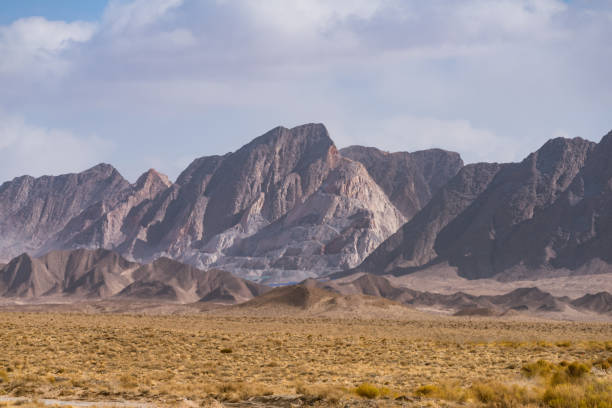 istock barren mountains on rocky desert landscape 1196969840