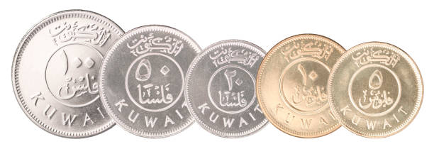 istock set of Kuwait coins 1196977104