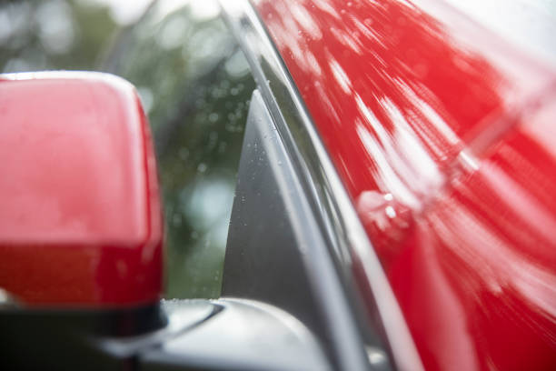 istock Closeup of car texture 1196977232