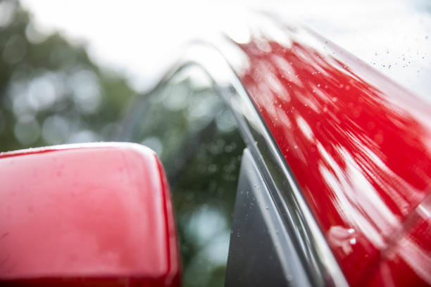 istock Closeup of car texture 1196977470
