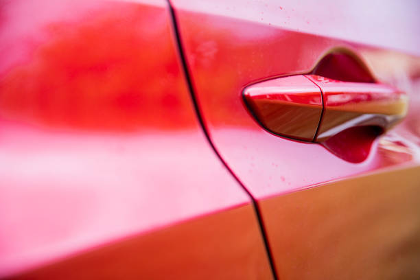 istock Closeup of car texture 1196977562