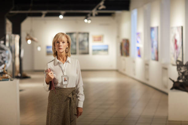 istock Female Art Gallery Manager 1196980513