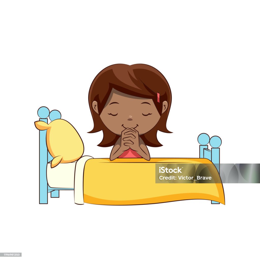 Ilustración de Niña Rezando En La Cama y más Vectores Libres de Derechos de Niño - Niño, Rezar, Viñeta - iStock Ilustración de Niña Rezando En La Cama y más Vectores Libres de Derechos de Niño - Niño, Rezar, Viñeta - iStock