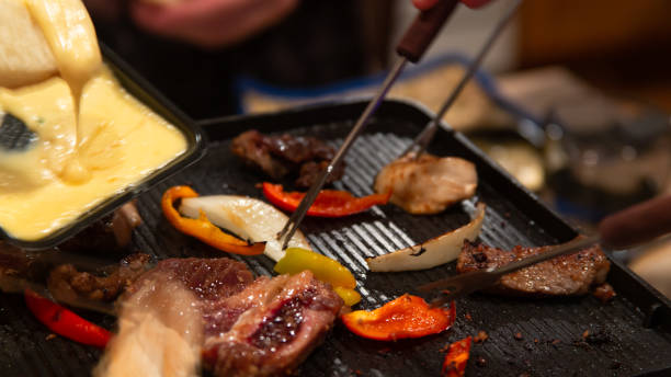 istock Grilling Indoors on an electric hibachi 1197011926