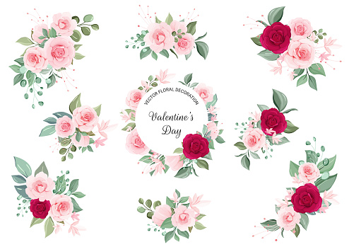 imágenes prediseñadas de flor rosa vector gratis imágenes prediseñadas de flor rosa vector gratis