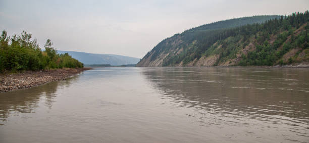 istock Yukon River at Dawson City 1197020699
