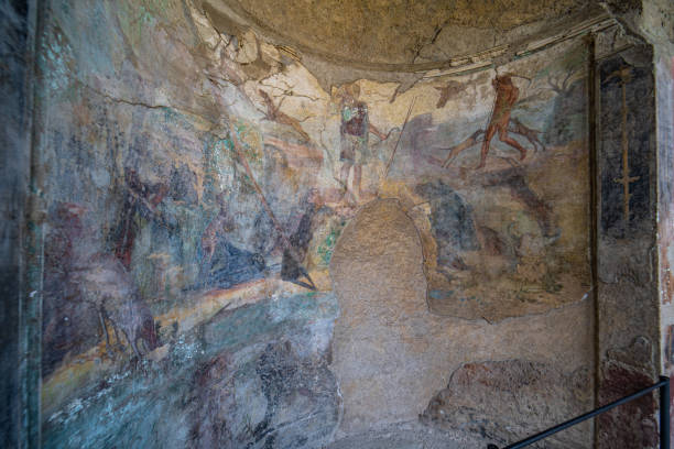 istock pompeii wall paintings 1197024266