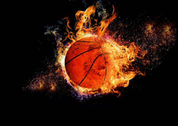 istock basketball ball wrapped in flame 1197025021
