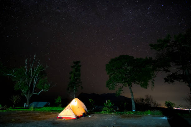 istock Night Scene at Doi Luang, Chiang Dao, Chiang Mai, Thailand. 1197028401