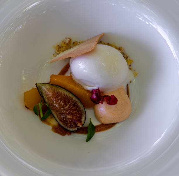 istock Icecream and fig dessert 1197028692