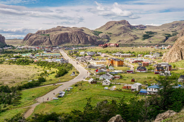 The city of El Chalten
