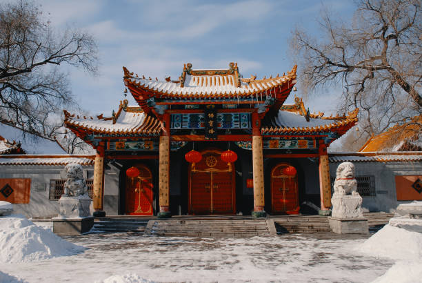 Fobao Pagoda Temple in Harbin