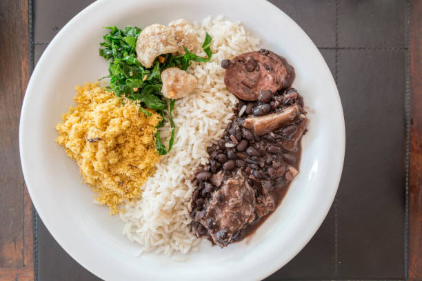 istock Feijoada dish Pork black beans Brazilian food 1197038667