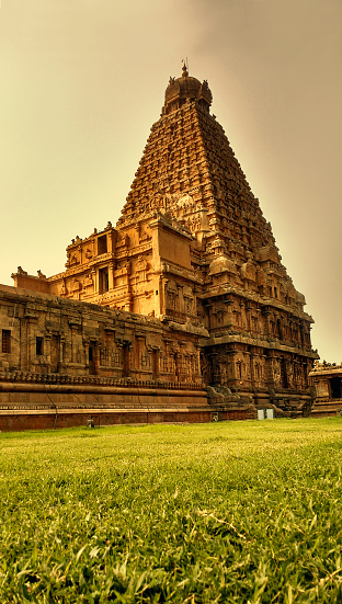 Tanjore Big Temple In Tamil Nadu Oldest And Tallest Temple In India Stock  Photo - Download Image Now - iStock