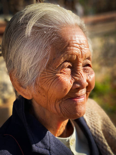 istock Old Asian Woman 1197064481