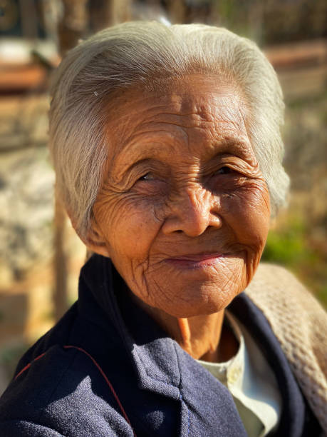 istock Old Asian Woman 1197064488