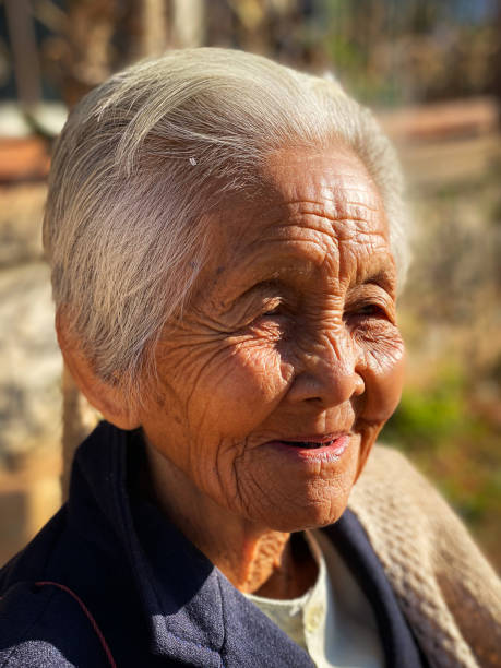istock Old Asian Woman 1197064495
