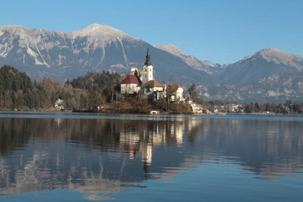 istock Panoramic view of Lake Bled, Slovenia 1197071227