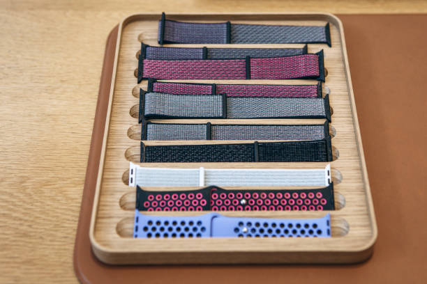 istock Watchbands in a row. Silicone straps 1197072774