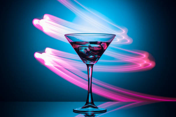istock A Martini glass. Advertising photo. 1197074177
