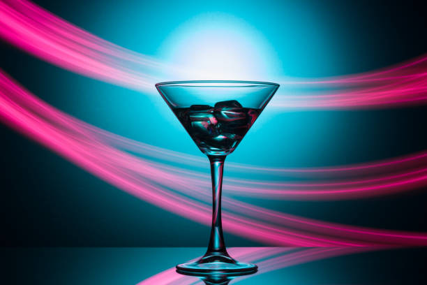 istock A Martini glass. Advertising photo. 1197074192