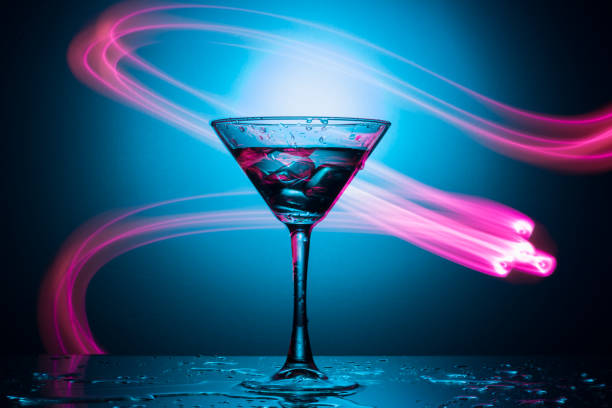 istock A Martini glass. Advertising photo. 1197074193