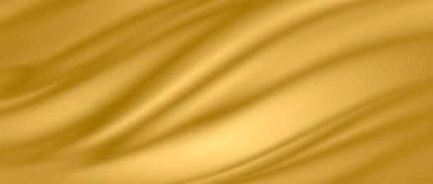 istock Gold luxury fabric background with copy space 1197076476