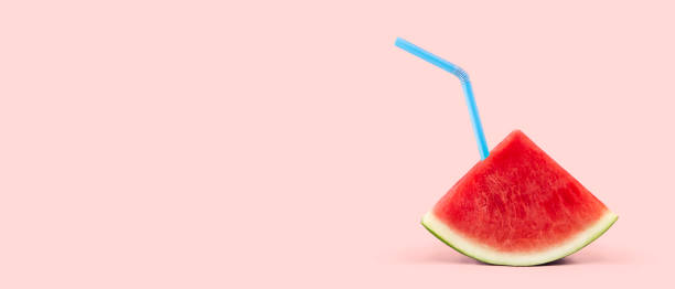 istock Watermelon Juice on Pink Background 1197076479