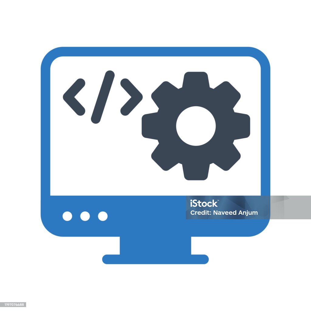 Coding Screen Stock Illustration - Download Image Now - Coding ...