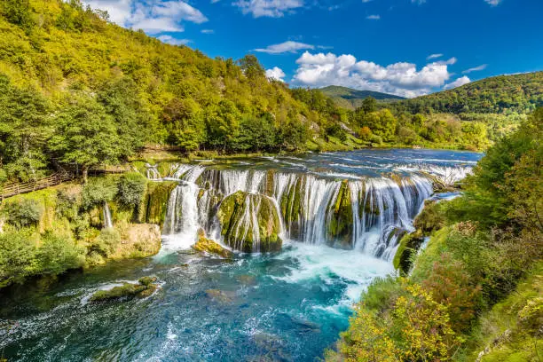 Photo of Strbacki Buk Waterfall - Croatia And Bosnia Border