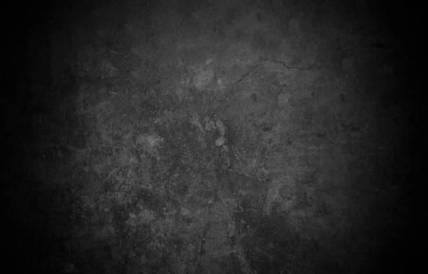 오래 된 벽 텍스처 시멘트 어두운 검은 회색 배경 추상 회색 색상 디자인은 흰색 그라데이션 배경 빛입니다. - wall stone textured old 뉴스 사진 이미지