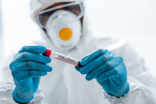 istock selective focus of scientist holding dna test in lab 1197083815