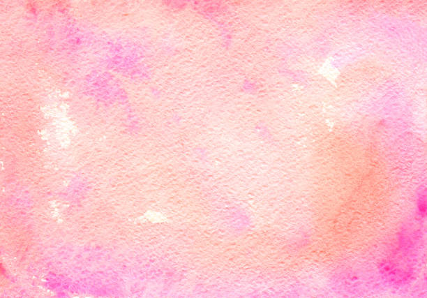 istock Abstract pink painted watercolor texture 1197085758