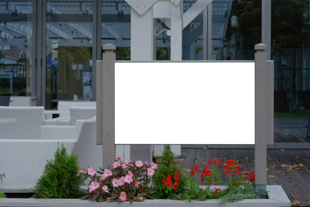 istock template in wooden gray frame with empty space for information 1197085902